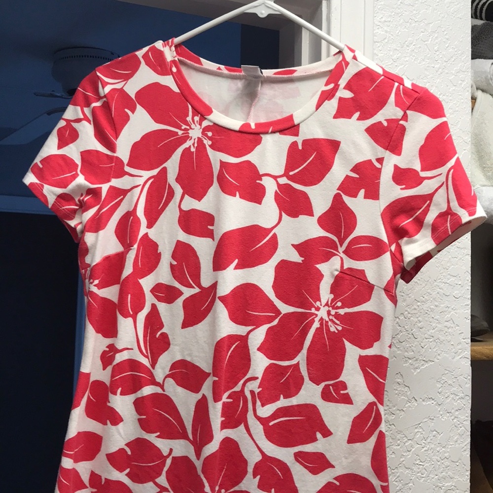 Hawaiian floral dress